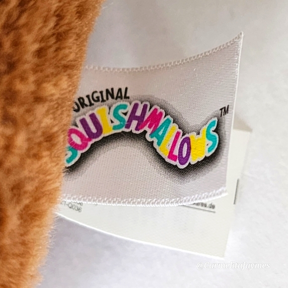 CALTON 🐂 Brown Fuzzy Highland Cow Original Squishmallow By Kellytoy ☆ NWT ☆ - Picture 8 of 9